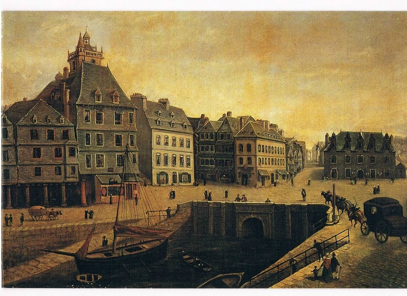 La grande place de Morlaix – j.m.p